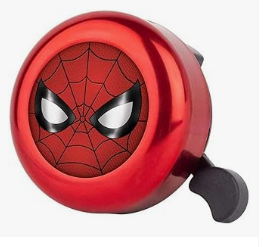 Bike Bell for Kids Boys Toddlers,Spiderman Spider Man Aluminum Bicycle Bell Children's Bike Accessory
