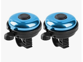Classic Bike Bell, Aluminum Bicycle Bell, Loud Crisp Clear Sound Bicycle Bike Bell for Boys and Girls, Kids and Adults