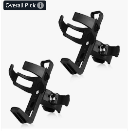 Accmor 2 Pack Bike Water Bottle Holders No Screws, Universal Bike Cup Holder, 360 Degree Rotatable Bike Water Bottle Cage ..