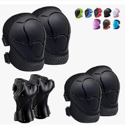 CKE Knee Pads for Kids Knee pads and Elbow Pads Toddler Protective Gear Set Kids Elbow Pads and Knee Pads for Girls & Boys