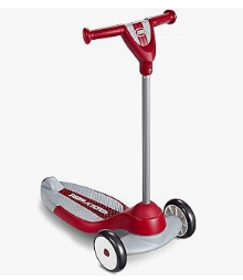 Radio Flyer My 1st Scooter, Kids and Toddler 3 Wheel Scooter, Red Kick Scooter, for Ages 2-5 Years