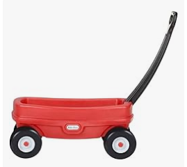 Little Tikes Lil' Wagon – Red And Black, Indoor and Outdoor Play